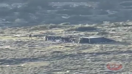 مستوطنون ينصبون خيمة على أراضي المواطنين شرق سلفيت