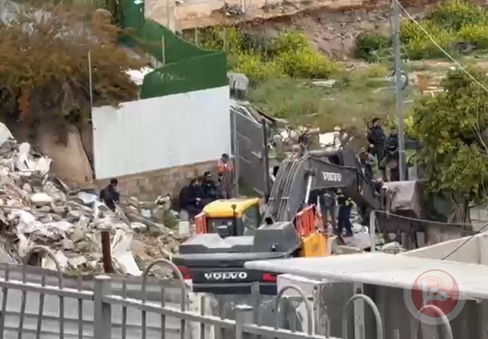 الاحتلال يهدم 4 منازل في سلوان