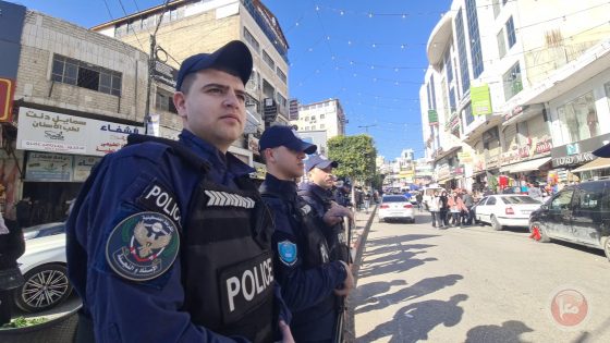 الشرطة تنفذ جولة ميدانية لتنظيم الأسواق وسط الخليل