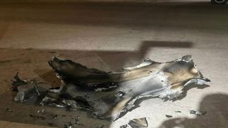 سقوط شظايا صواريخ في بيت لحم