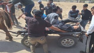 ستة جرحى بغارة على دير البلح وشهيد متأثر باصابته بخان يونس