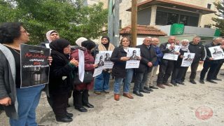 صور- وقفة في بيت لحم رفضا لقانون إعدام الأسرى