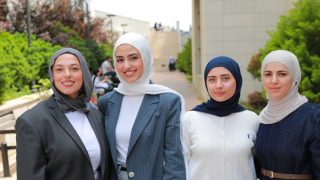 قصة نجاح طالبات من الجامعة العربية الامريكية فزن بالمركز الاول بمسابقة “4 GREEN SPACES”