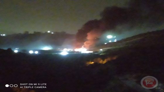 عدوان المستوطنين في قصرة: إحراق واعتداءات دامية تحت حماية الاحتلال