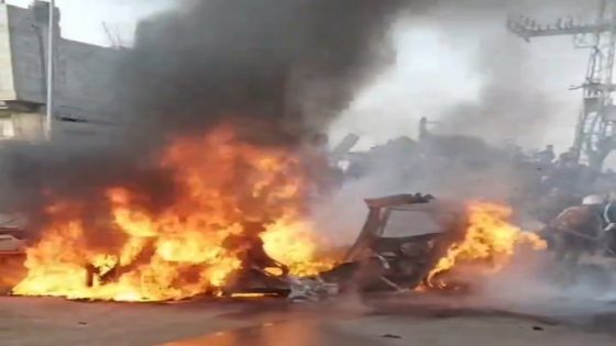 شهيد وعدة إصابات جراء قصف الاحتلال مركبة مدنية وسط قطاع غزة