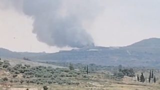 مستوطنون يضرمون النيران في أراضي بيتا جنوب نابلس