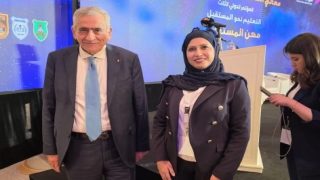 سندس تلبيشي تشارك في المؤتمر الدولي “التعليم نحو المستقبل- الأردن 2030” ممثلة عن جامعة البوليتكنيك