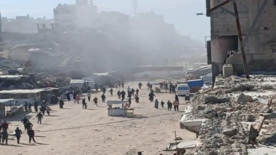 اربعة شهداء منذ الفجر: شهيد واصابات باستهداف مركز شرطة بمدينة غزة