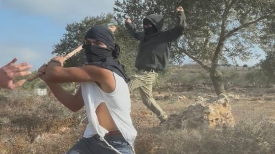 مستوطنون يعتدون بالضرب على مزارع في سنجل