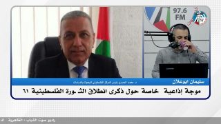 مقابلة خاصة مع الاستاذ الدكتور محمد المصري رئيس المركز الفلسطيني للبحوث والدراسات