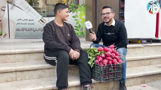 اثر طيب(على #بسطة بسيطة، يقف هذا الشاب كل يوم باحثًا عن رزقه بكرامة.)