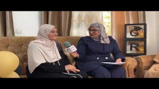 الطالبة المتفوقة في إمتحان الثانوية العامة غيداء صلاح الاسحم الحاصلة على معدل 99.3 في الفرع العلمي