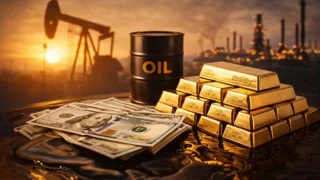 تراجع أسعار النفط إلى 79.04 دولارا للبرميل وارتفاع الذهب
