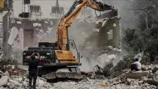 الاحتلال يهدم منشآت سكنية وزراعية في بلدة مخماس شمال القدس