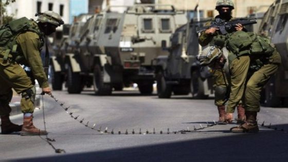 الاحتلال ينصب حاجزا في برقة شمال غرب نابلس