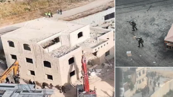 الاحتلال يهدم منزلا وبناية سكنية في كفر عقب شمال القدس