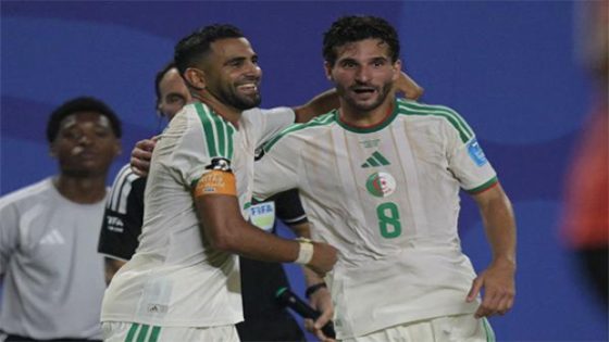 الجزائر إلى الدور الثاني رفقة الأرجنتين والنمسا