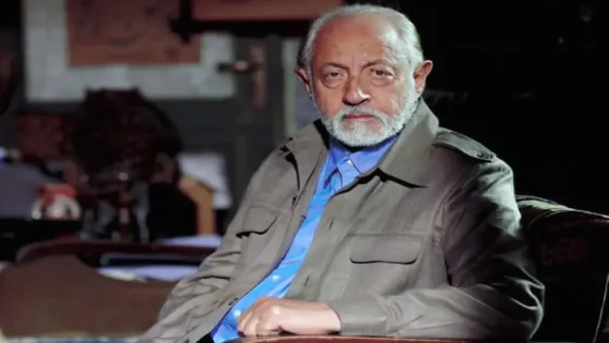 الفنان المصري عبد العزيز مخيون في لقطة من مسلسل توبة