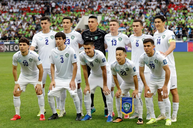 يشارك منتخب أوزبكستان في المونديال للمرة الأولى في تاريخه