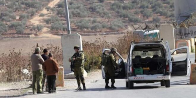 الاحتلال يحتجز طاقما بيطريا جنوب شرق طوباس