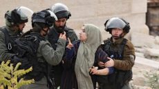 الاحتلال يعتقل سيدة من مدينة نابلس