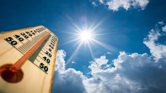 حالة الطقس: درجات الحرارة أعلى من معدلها السنوي بقليل